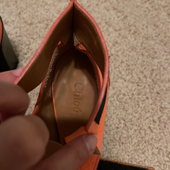 Chloe coral heels brand new - Picture 14 of 16
